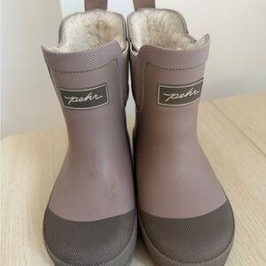 Pehr thistle (pink) toddler snow boots - 9